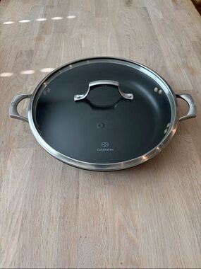 Calphalon Unison Sear Nonstick 12-inch “Everyday Pan” & Lid - Hard Anodized